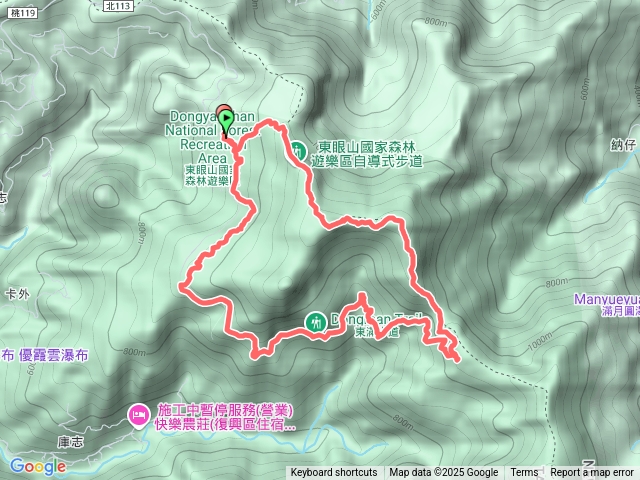 東眼山+1200高地的