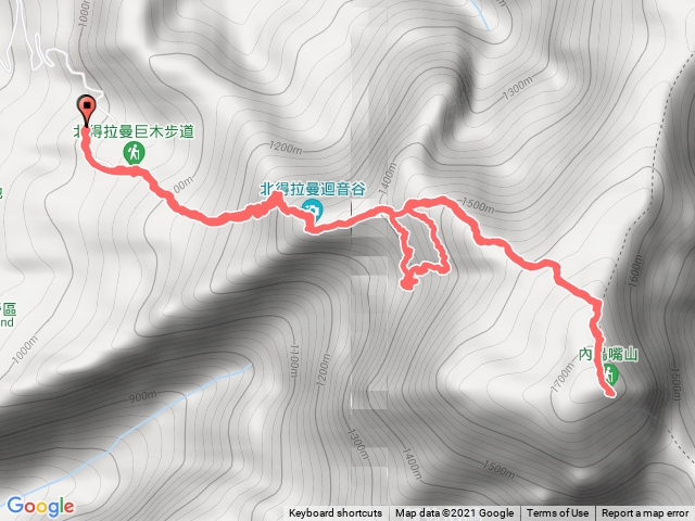 20211121內鳥嘴山 北得拉曼