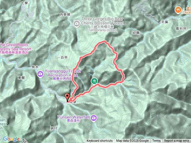 火燒寮山/蚋仔尖/熊空山/竹坑山/加九領/下熊空越嶺古道O型