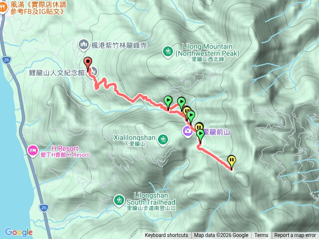 里龍山負重9kg預覽圖