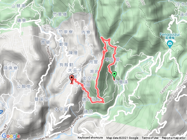 坪頂古圳-登峰古圳-鵝尾山-平溪步道