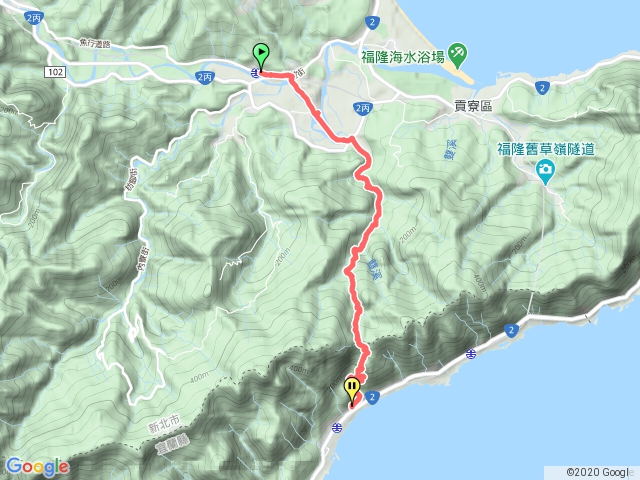 草嶺古道貢寮大里