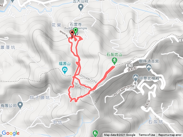 石雲禪寺-石灰坑山O型