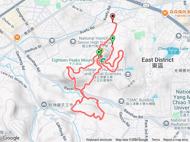 十八尖山步道預覽圖