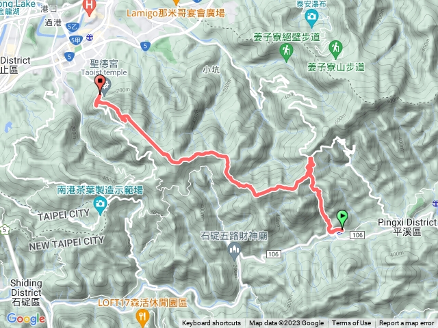 菁桐→汐止