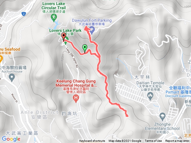 大武崙山 三角嶺頭山