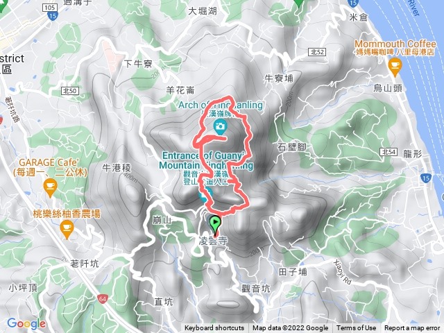 觀音山北橫古道全段➕駱駝嶺➕硬漢嶺