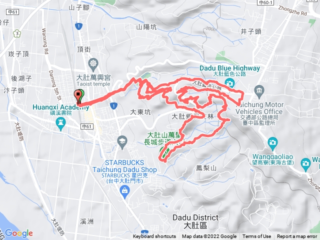 台中市大肚萬里長城暨周邊步道健走