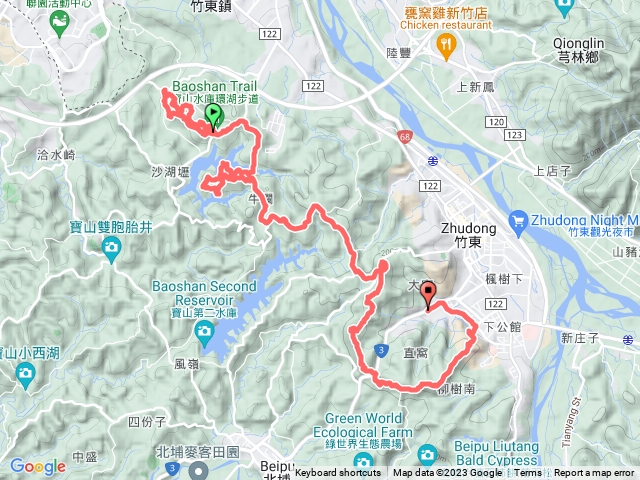 環寶山水庫十基石-連走竹東三山