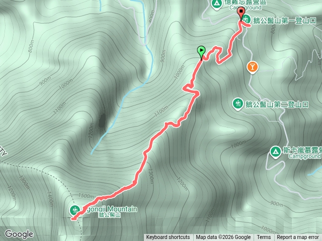 新竹鵝公髻山預覽圖
