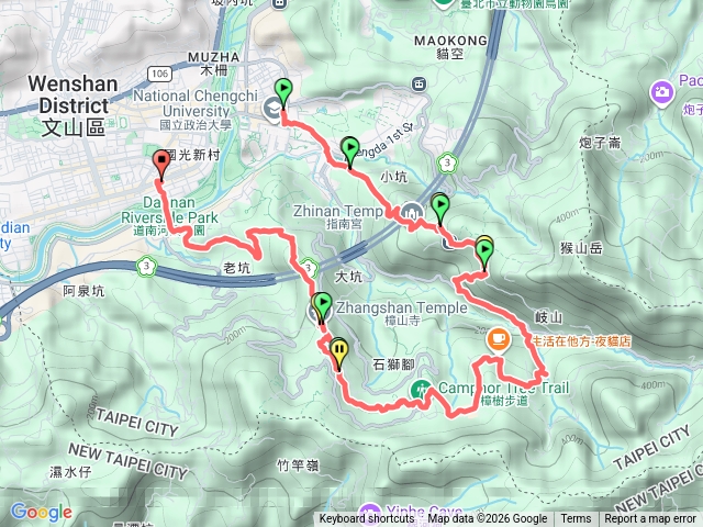 2026臺北大縱走臺北大縱走第七段：世界山莊至飛龍步道政大後山20260302161320預覽圖