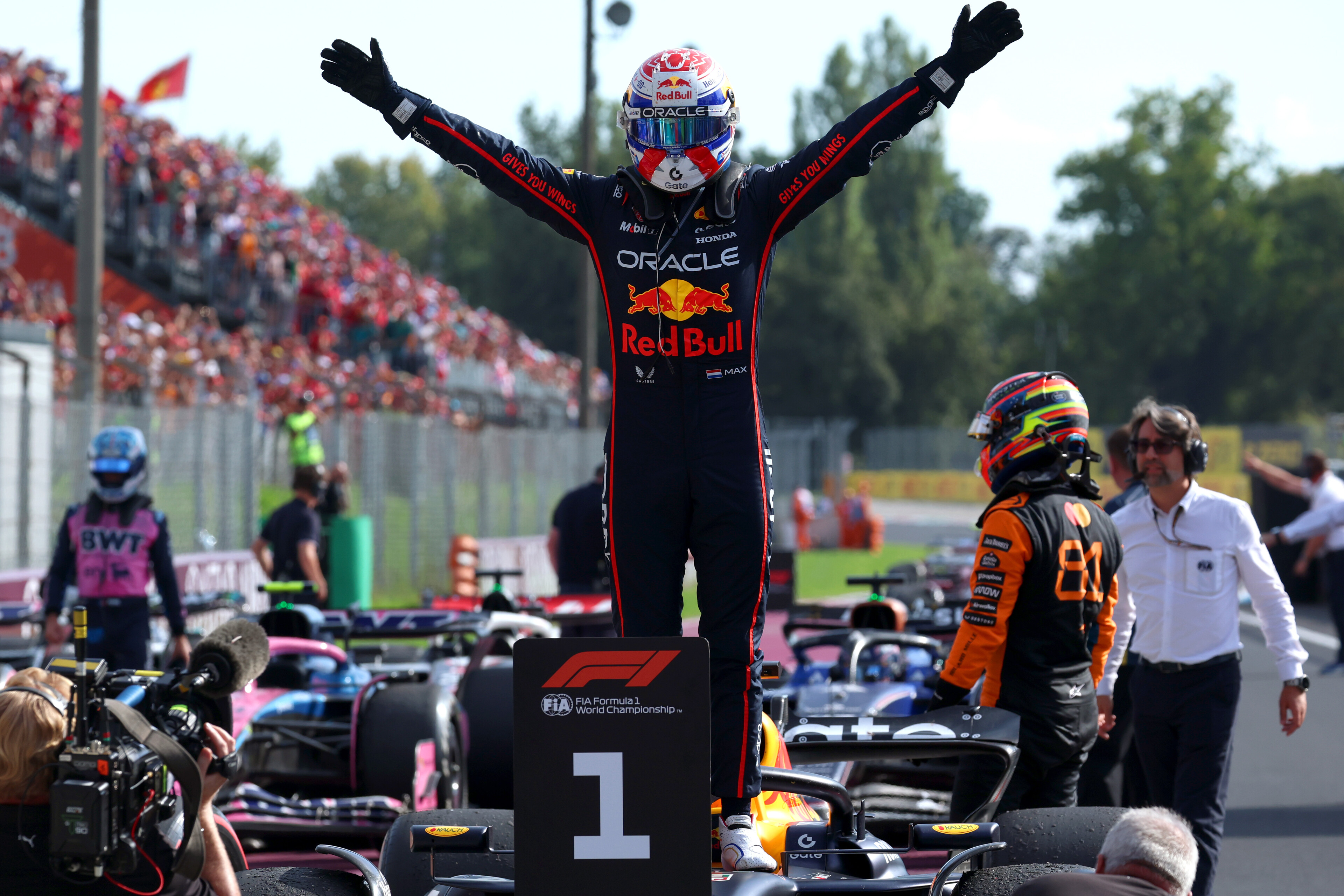 【品牌動態】Max Verstappen 週末制霸！義大利 GP 強勢奪冠刷新 F1 歷史最速單圈