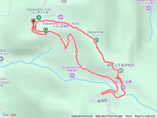 1228大尖山1100階梯步道