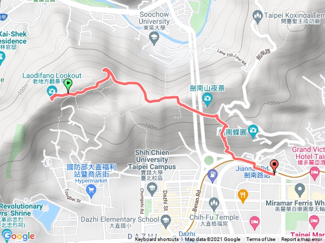 2021.12.15劍南山越野跑