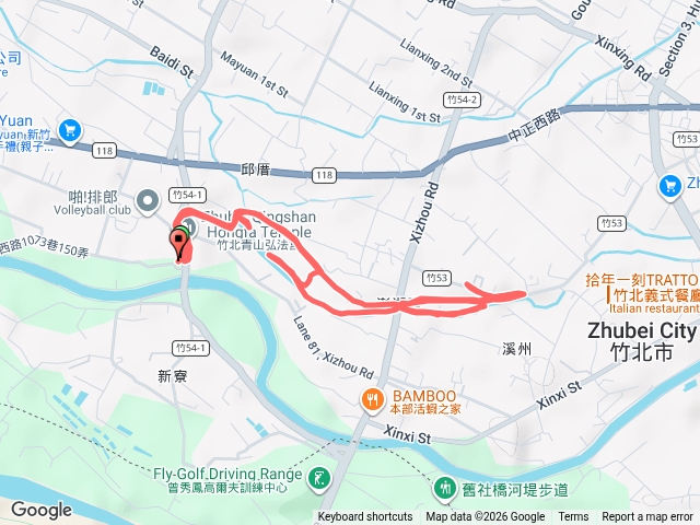竹北澎湖窟步道預覽圖