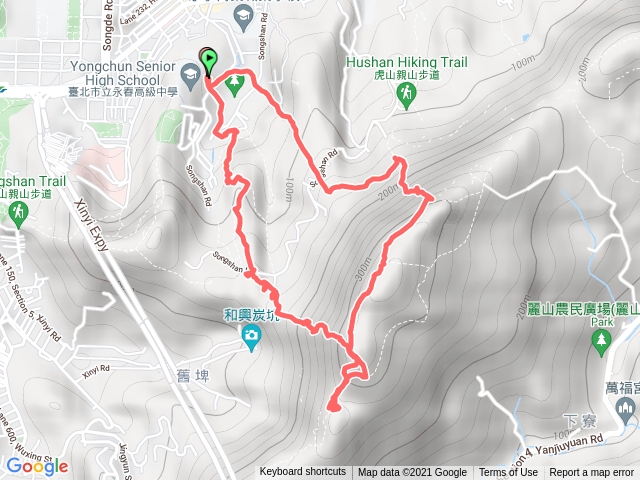 1101002南港山攀岩步道1上5下