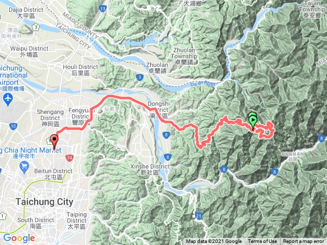 鳶嘴山-稍來-雪山收費站