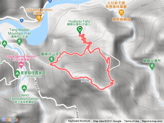 唐麻丹山（松鶴登山口上）