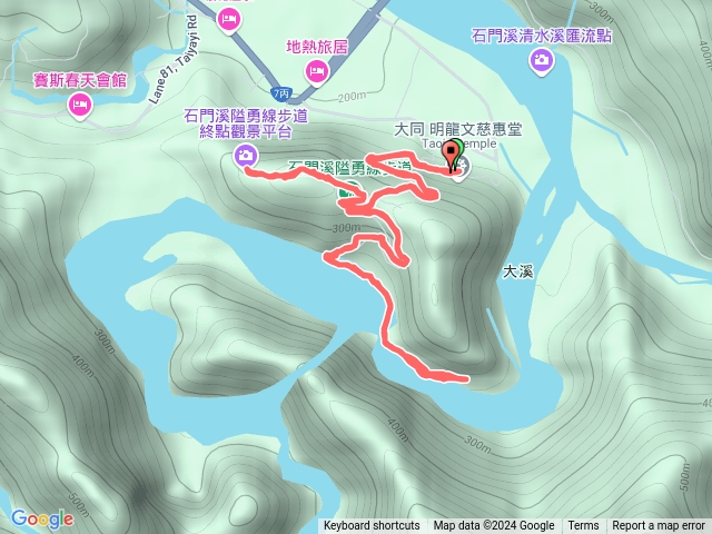 石門溪隘勇線步道大溪溪床便道探秘預覽圖