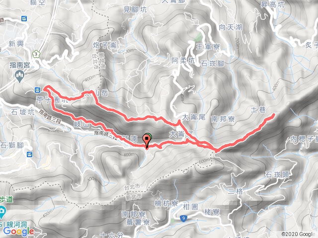 2018-06-09草湳大榕樹-岐山古道-猴山岳-阿柔洋山-綠豆湯鞍部-筆架山(往返)-草湳大榕樹O型