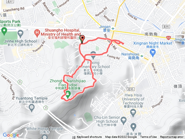 南勢角國旗嶺步道