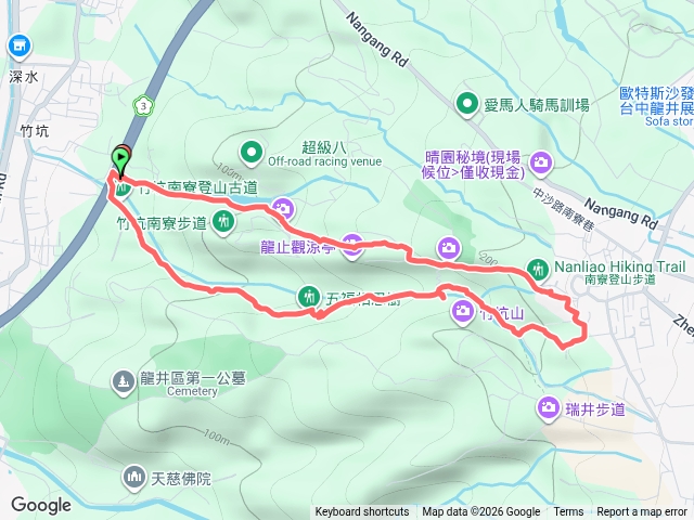 南寮竹坑步道