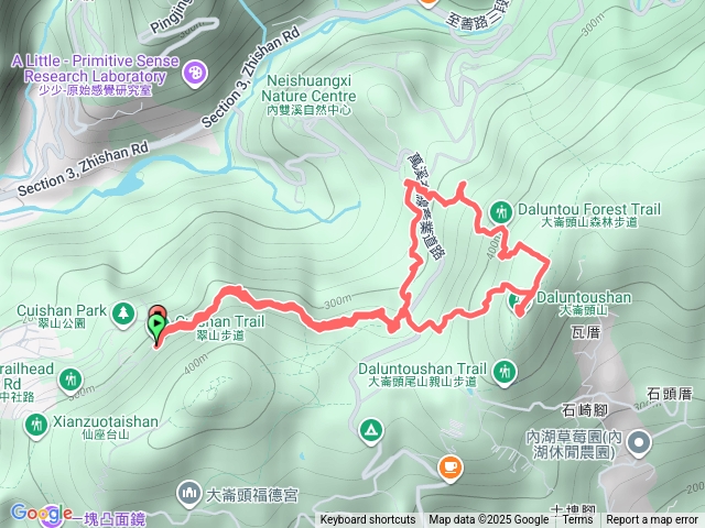 翠山大崙頭步道O型