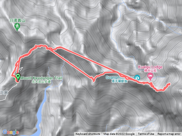 大武山神木往返