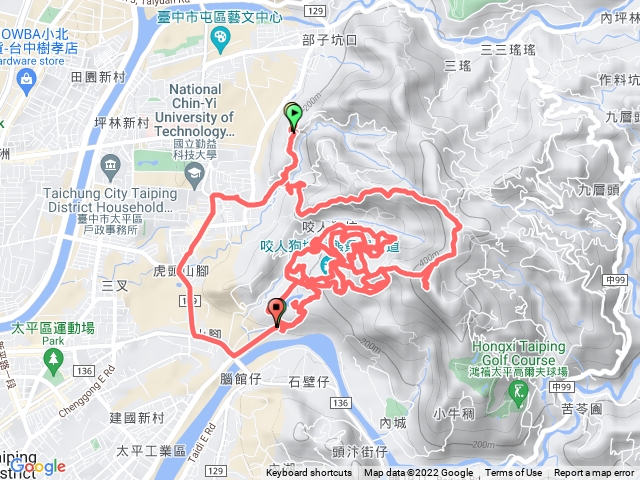 太平 咬人狗坑步道群/三汀山 埤頭山 坪林山