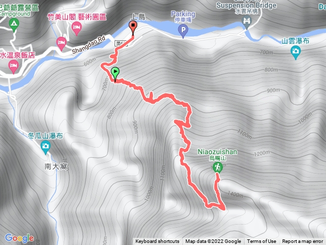 鳥嘴山上島山