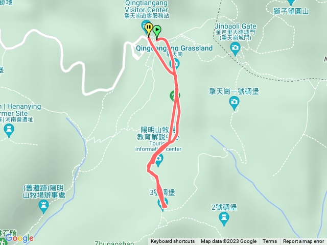 701山居擎天崗環形步道