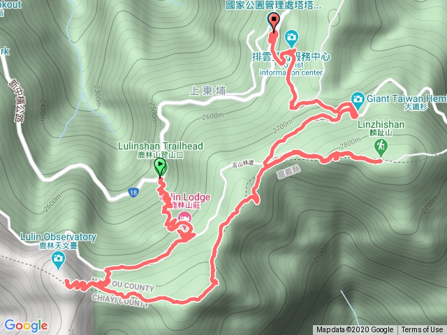 20202013鹿林前山、鹿林山、麟趾山環走