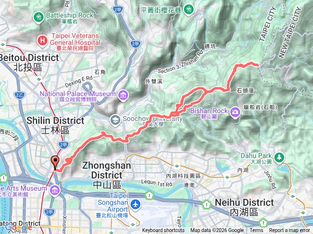 劍潭-碧山來回預覽圖