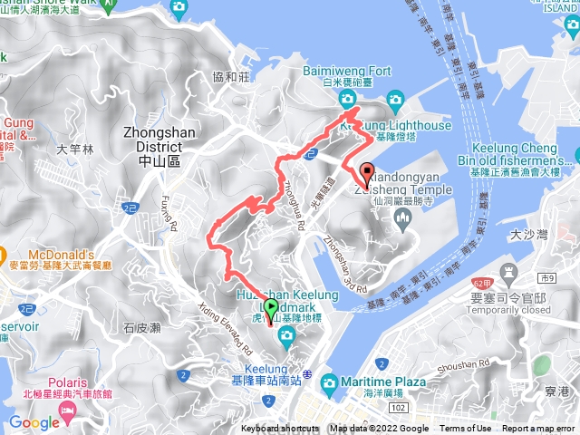 基隆西岸小天際線