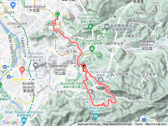 台北大縱走第六段部分+第七段