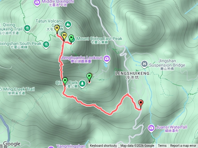 2026/06/01（一）七星山O型走