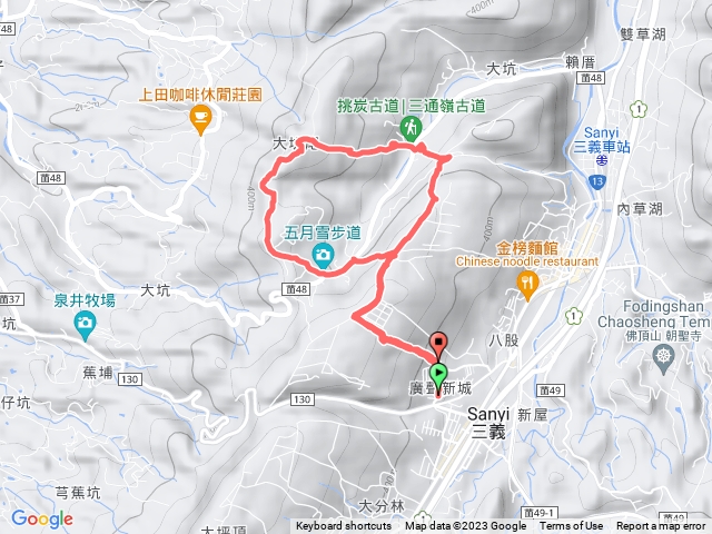 三義三通嶺古道