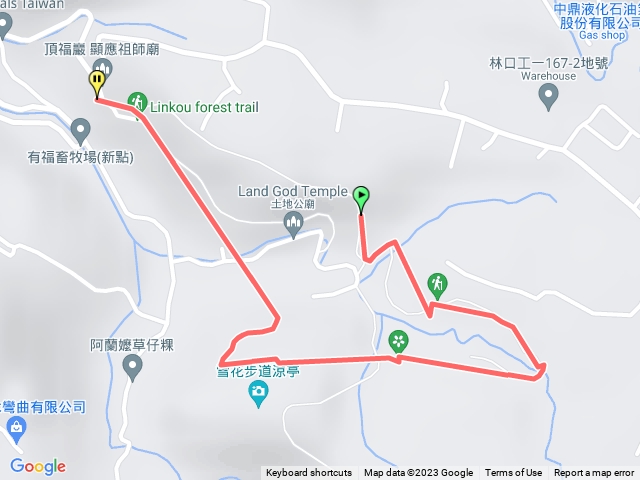 頂福巖森林步道