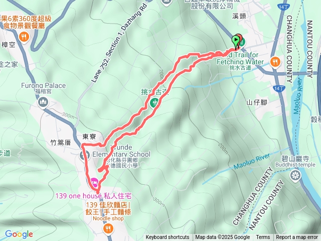 彰化－臺灣百大必訪步道挑水古道202501110754