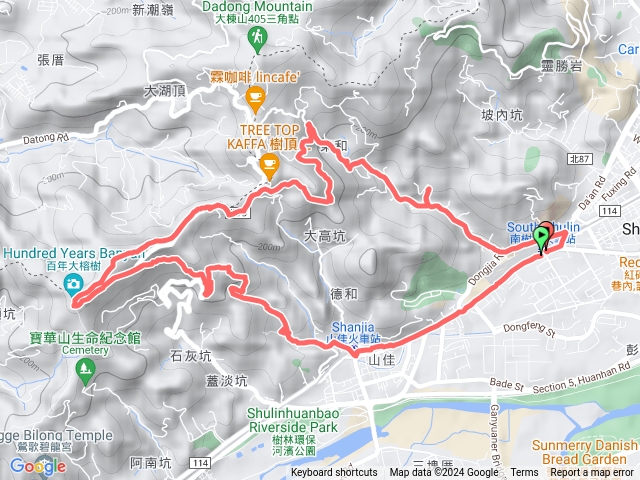 20240519 山佳鐵道公園、彩繪巷、蓋淡坑大豐坑、中坑山、石灰坑東峰、望湖山、石灰坑山O型走