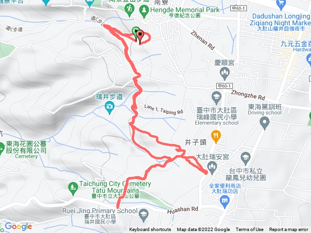 瑞井登山步道及周邊串連步道