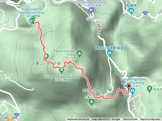 小油坑到冷水坑