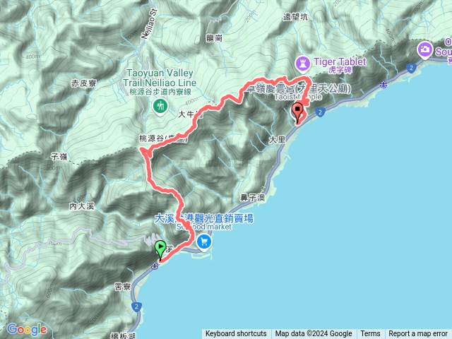 大溪-灣坑頭山-大里預覽圖