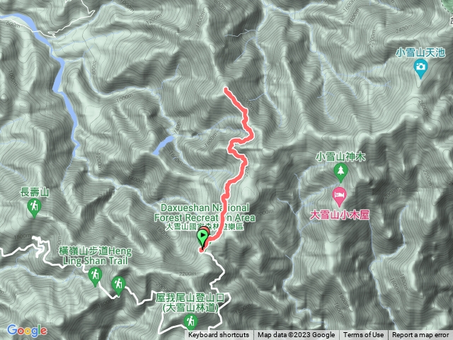 船型山林道 烏石坑山