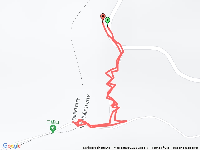 二格山第三登山口