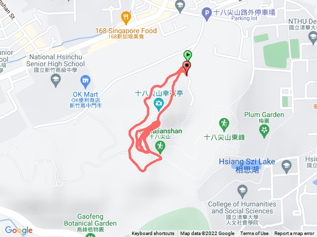 十八尖山另類路線