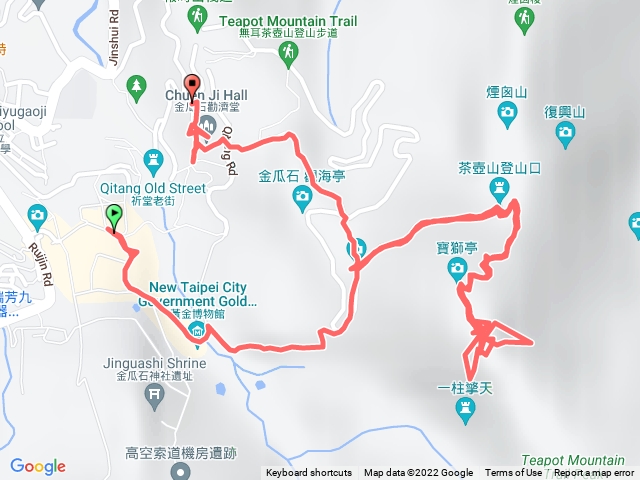 無耳茶壺山 （黃金博物館上 勸濟堂下）