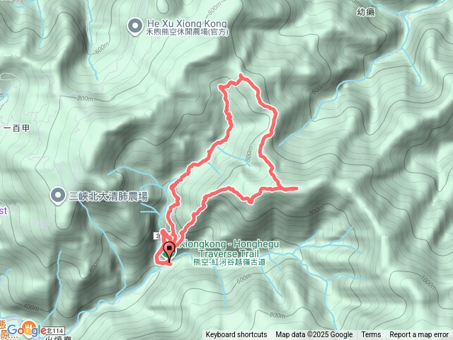 三峽熊空林道上加九嶺O繞