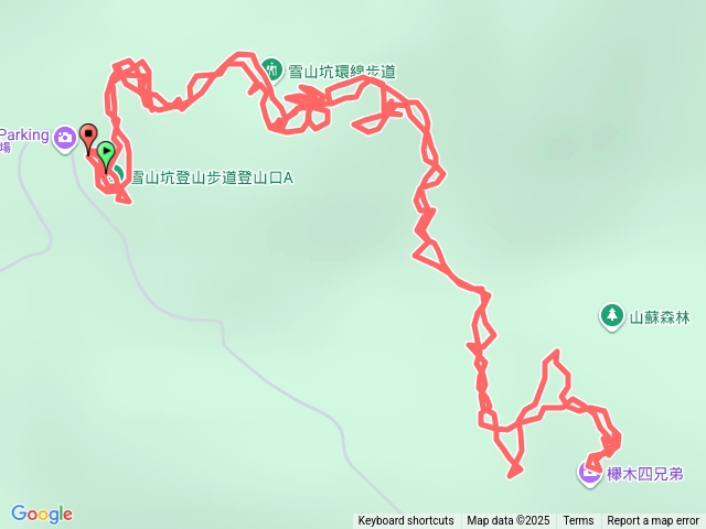 雪山坑步道預覽圖