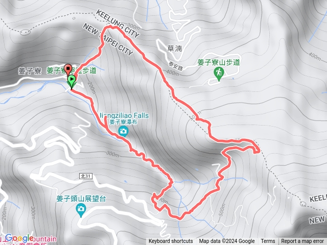 姜子寮古道、頂尾湖聚落